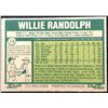 Image 2 : 1977 O-PEE-CHEE WILLIE RANDOLPH