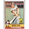 Image 1 : 1976 TOPPS MIKE IVIE ROOKIE CARD