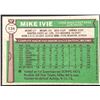 Image 2 : 1976 TOPPS MIKE IVIE ROOKIE CARD