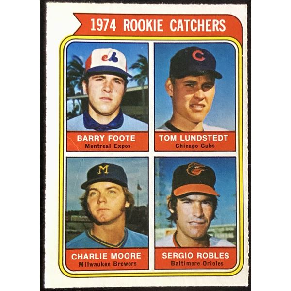 1974 O-PEE-CHEE CHARLIE MOORE ROOKIE CARD