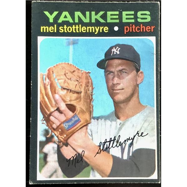 1971 O-PEE-CHEE HIGH NUMBER MEL STOTTLEMYRE