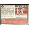 Image 2 : 1962 TOPPS DARRELL JOHNSON