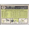 Image 2 : 1961 TOPPS LEROY THOMAS ROOKIE CARD