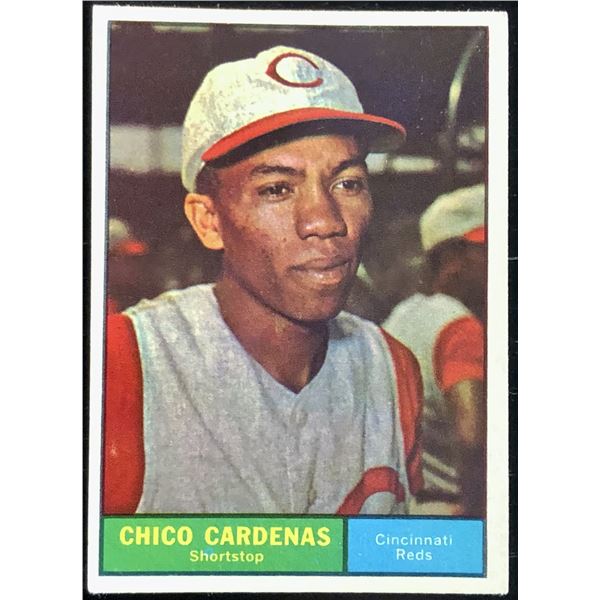 1961 TOPPS CHICO CARDENAS ROOKIE CARD
