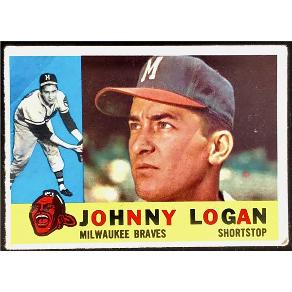 1960 TOPPS JOHNNY LOGAN