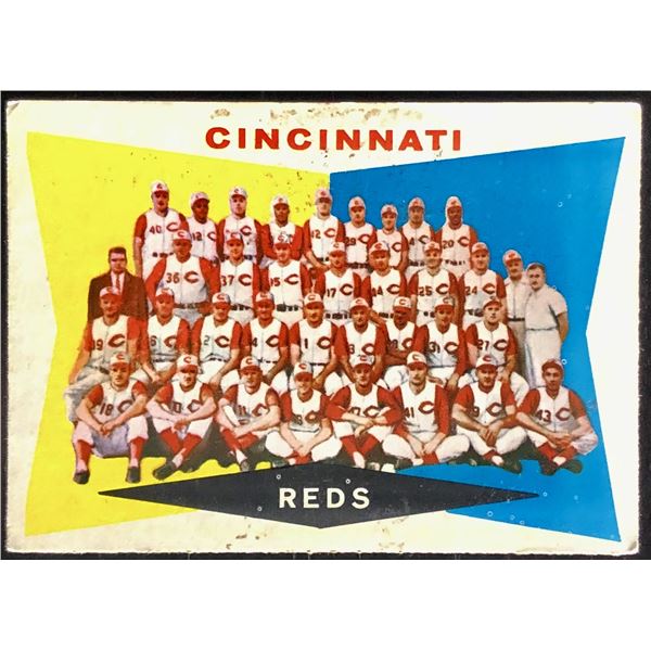 1960 TOPPS CINCINNATI REDS