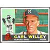 Image 1 : 1960 TOPPS CARL WILLEY