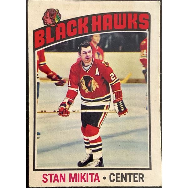 1976-77 O-PEE-CHEE STAN MIKITA (HOF)