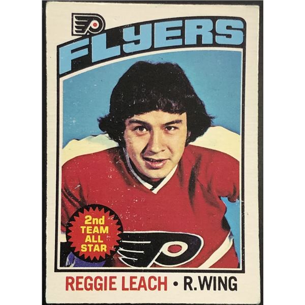 1976-77 O-PEE-CHEE REGGIE LEACH (HOF)