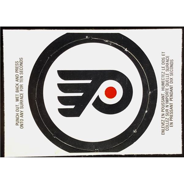 1973-74 O-PEE-CHEE INSERT CREST - PHILADELPHIA FLYERS