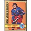 Image 1 : 1972-73 O-PEE-CHEE ROD GILBERT (HOF)