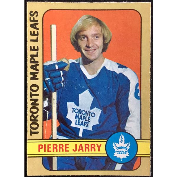 1972-73 O-PEE-CHEE PIERRE JARRY ROOKIE CARD