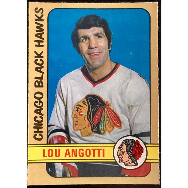 1972-73 O-PEE-CHEE LOU ANGOTTI