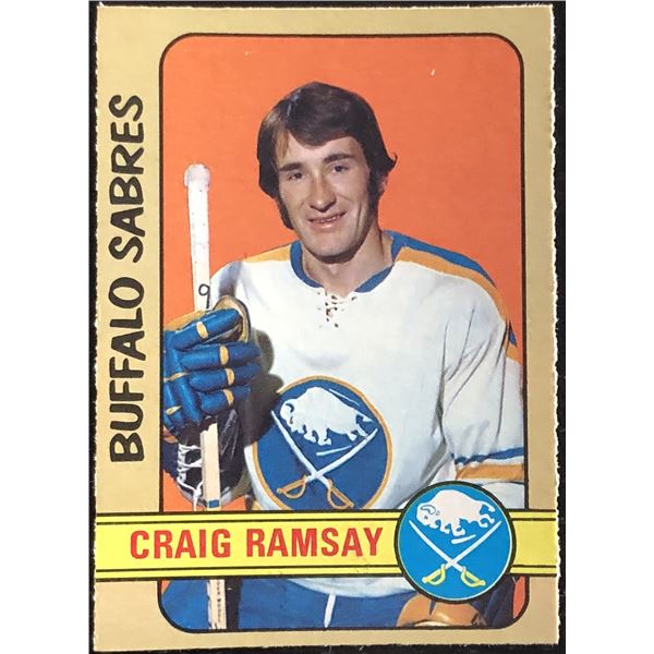 1972-73 O-PEE-CHEE CRAIG RAMSAY ROOKIE CARD