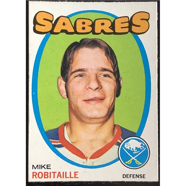 1971-72 O-PEE-CHEE MIKE ROBITAILLE ROOKIE CARD