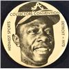 Image 1 : 1973 NATIONAL COLLECTOR'S CONVENTION PIN - HANK AARON (HOF)