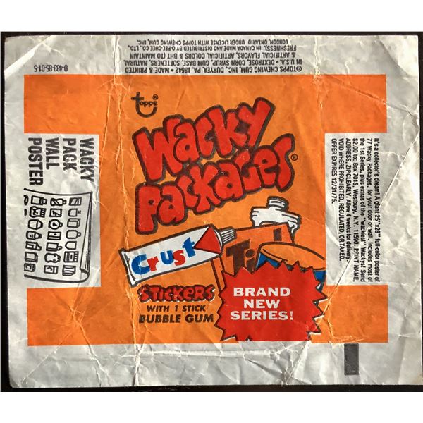 1975 TOPPS WACKY PACKAGES WRAPPER