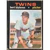 Image 1 : 1971 O-PEE-CHEE BERT BLYLEVEN (HOF) ROOKIE CARD