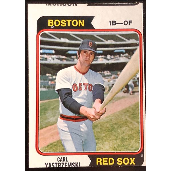 1974 O-PEE-CHEE CARL YASTRZEMSKI (HOF)
