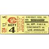 Image 1 : 1975 MLB TICKET - DODGERS vs REDS, SEPT 4 1975