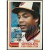 Image 1 : 1982 TOPPS KEN SINGLETON - SIGNED