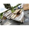 Image 2 : Pallets 3 w/Beams/Blocks