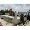 Image 1 : Approx. 12'  X  30'  Alum. Barge w/Twin  '21 Suzuki 90 HP 4 STR. O/B