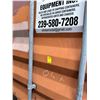 Image 2 : Orange  8'  X  8'  X  20'  Shipping Container  # CB223002 *Purchases Empty - Wait For
