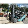 Image 1 : Baoli # KBG25  5K Lb. Cap LP Forklift w/Triple Mast Hard Pneumatic Tires, Side Shift,