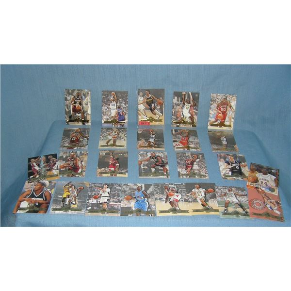 Collection of all rookies basketball all star cards