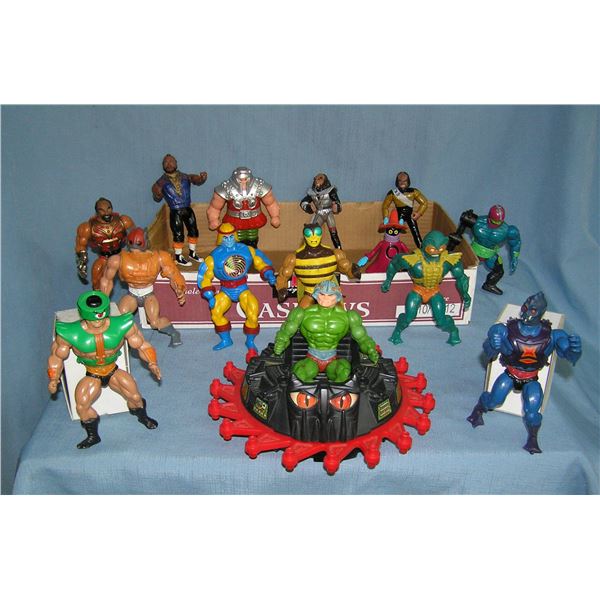 Estate box full of Masters of the Universe, He Man action figures and more