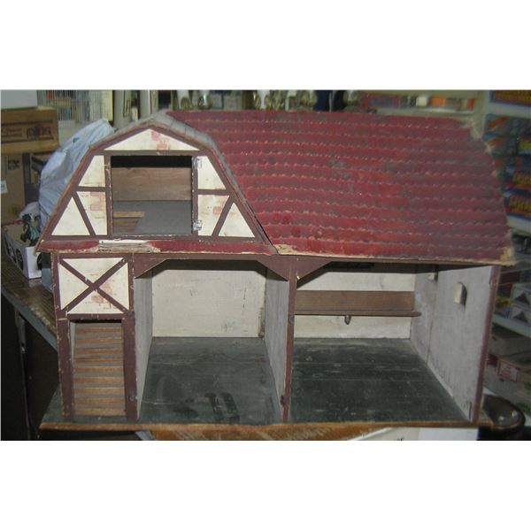 Antique barn shaped model/building/child's play house