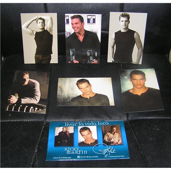 Ricky Martin fan club celebrity photo package