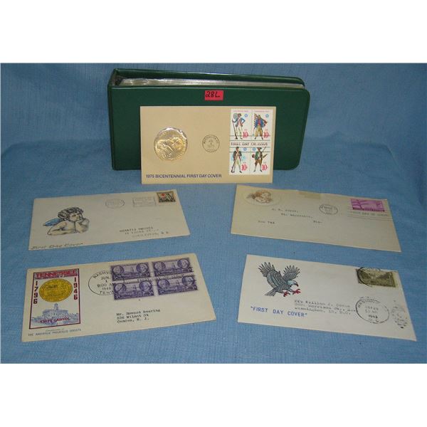 Large collection of vintage first day stamps and covers