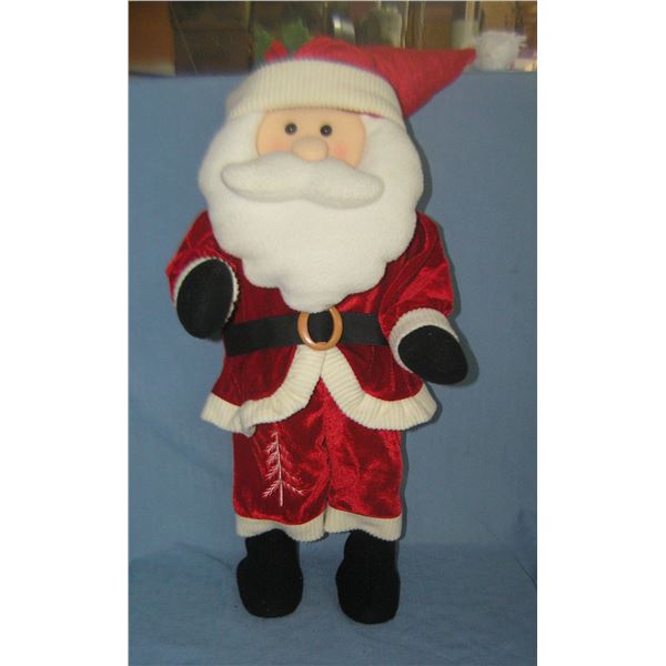 24 inch Santa Claus decorative holiday figure