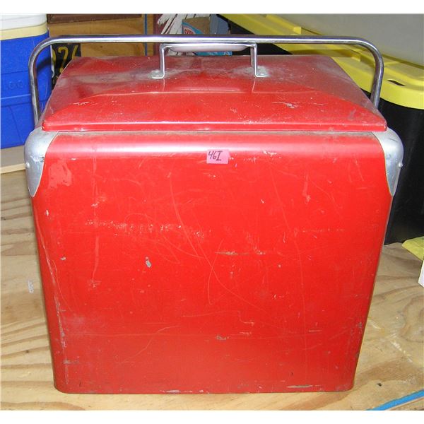 Antique beverage cooler