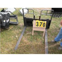 walk-thru pallet forks