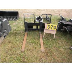 walk-thru pallet forks