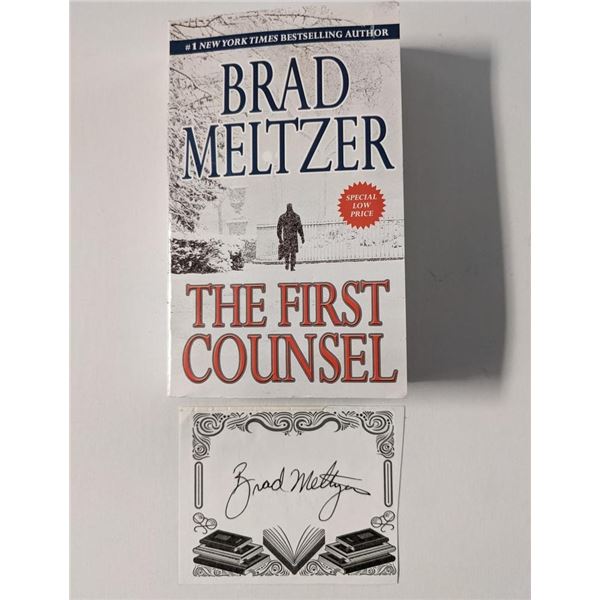 The First Counsel Signed Book