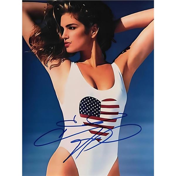 Supermodel Cindy Crawford signed photo