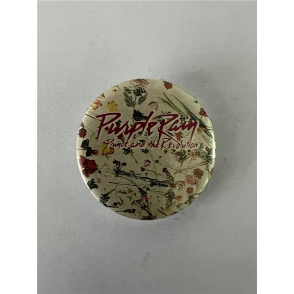 Purple Rain Prince and the Revolution Vintage Button Pin