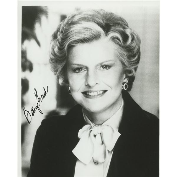 Betty Ford signed photo