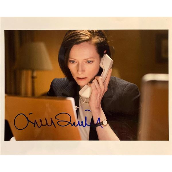 Michael Clayton Tilda Swinton signed movie photo