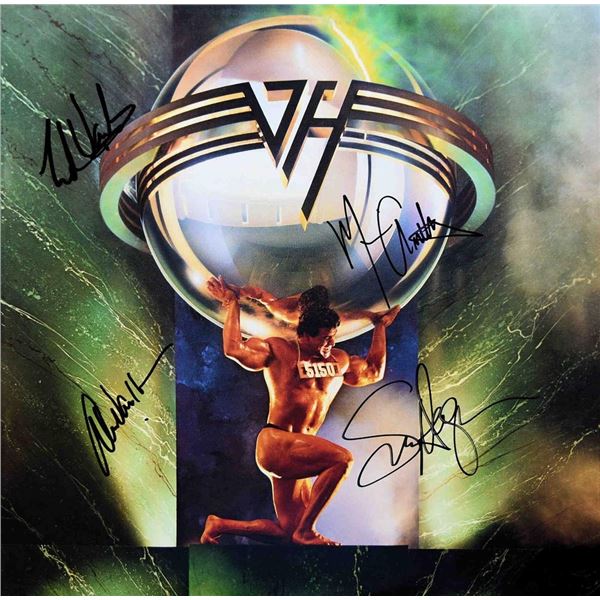 Van Halen signed 5150 album
