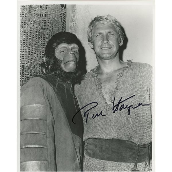 Planet of the Apes Ron Harper signed TV photo