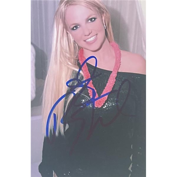 Princess of Pop Britney Spears signed photo
