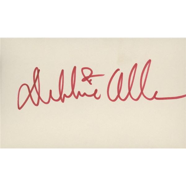 Fame Debbie Allen original signature