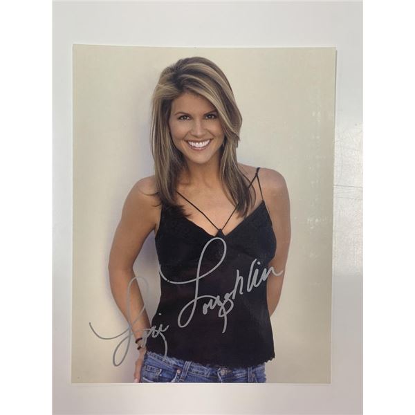 Lori Loughlin signed photo