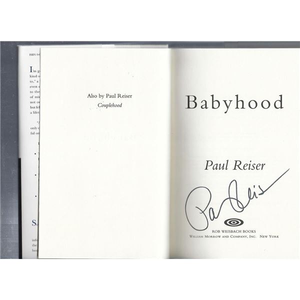Paul Reiser signed book