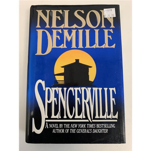 Spencerville Nelson DeMille signed first edition book